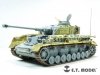 E.T. Model E35-290 WWII German Pz.Kpfw.IV Ausf.H w/Zimmerit Schurzen (Mid version) For DRAGON 1/35